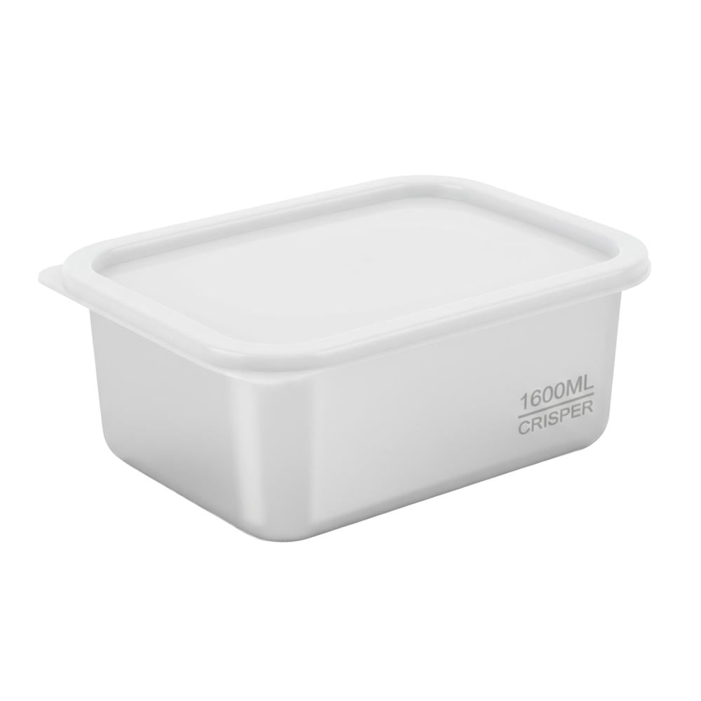 حافظة ستانلس ستيل بغطاء بلاستيك – سعة 1600 مل - AL-10349-1