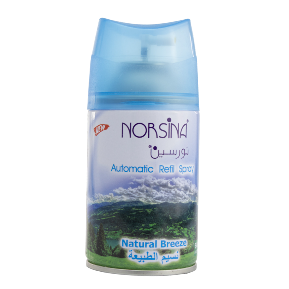 معطر جو أوتوماتيكي برائحة نسيم الطبيعة 260 مل – NORSINA