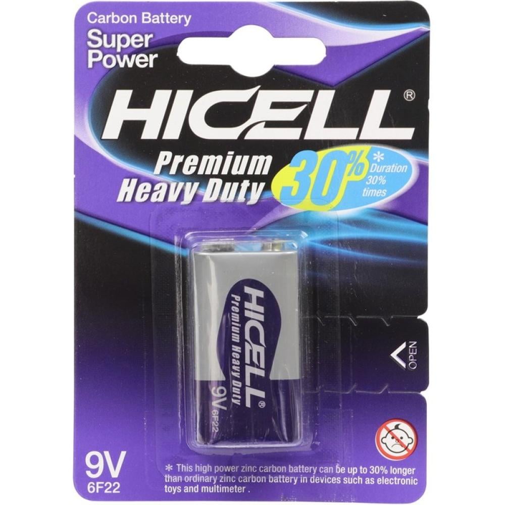 بطارية كربون 9 فولت |1  حبات | HICELL