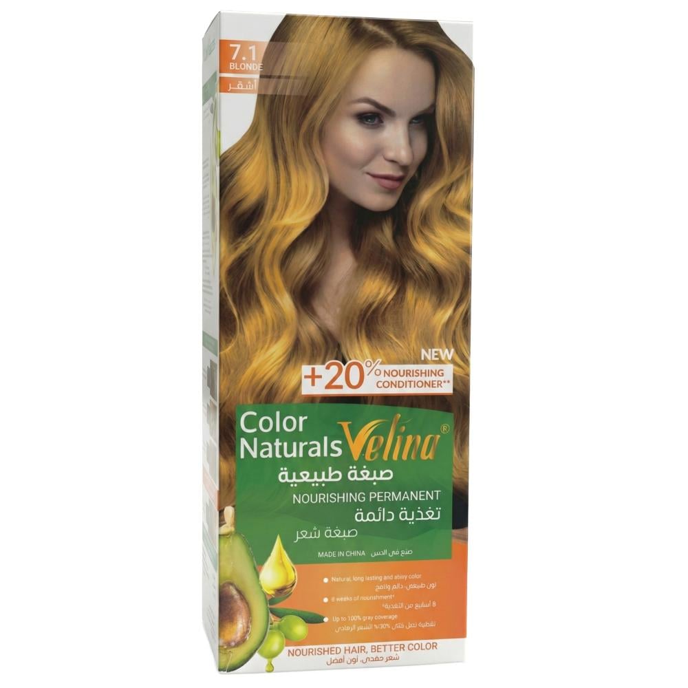 صبغة شعر أشقر 7.1 من فيلينا – 112 مل