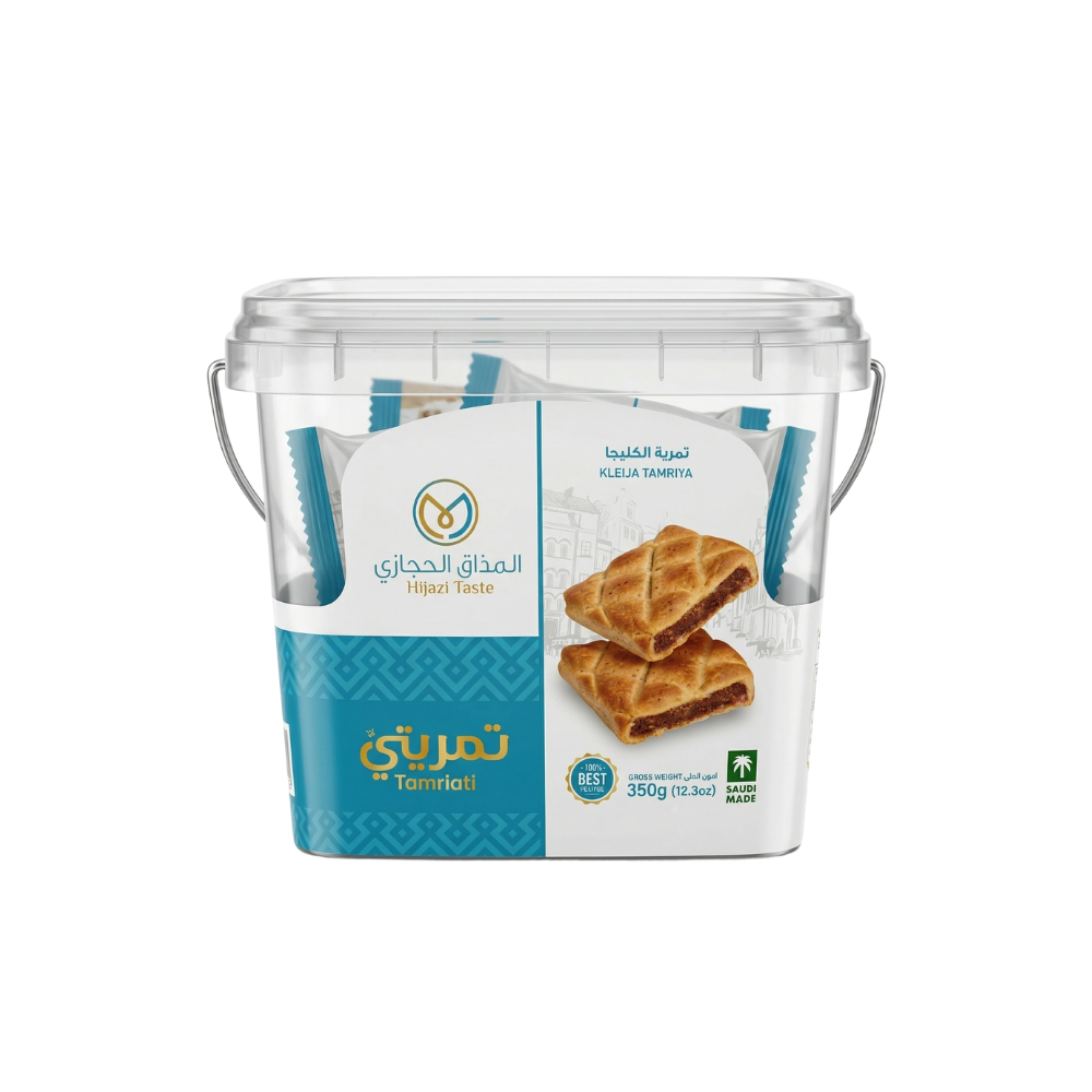 المذاق الحجازي تمرية الكليجا – 1 عبوة × 350 جرام