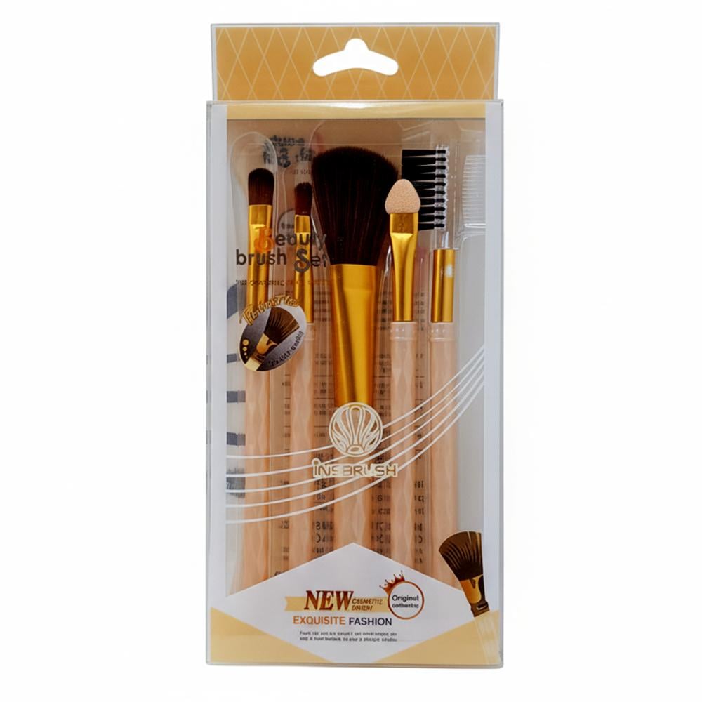 طقم فرش مكياج من فاشن برش سيريز - 5 قطع