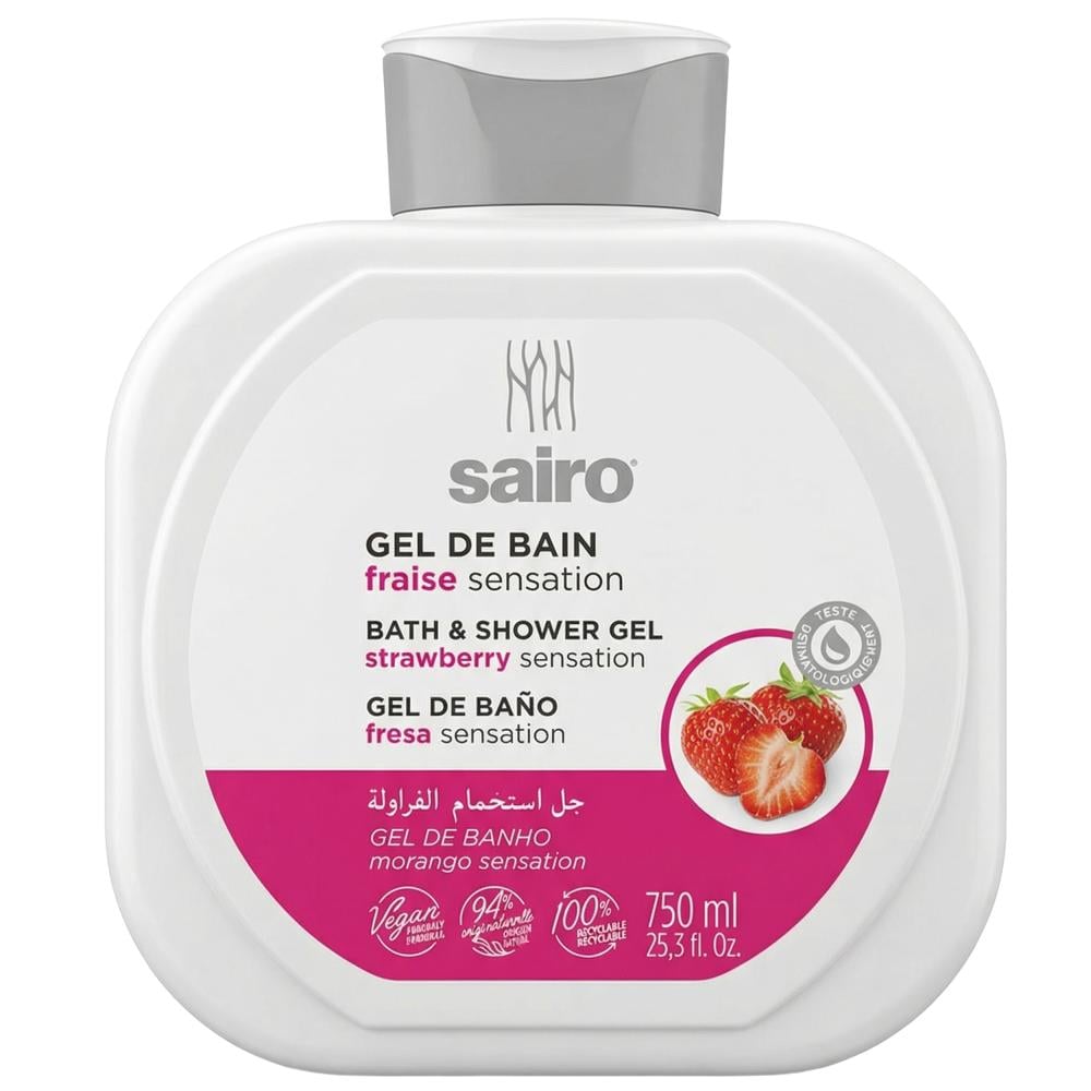 جل الاستحمام بالفراولة من سايرو – 750مل
