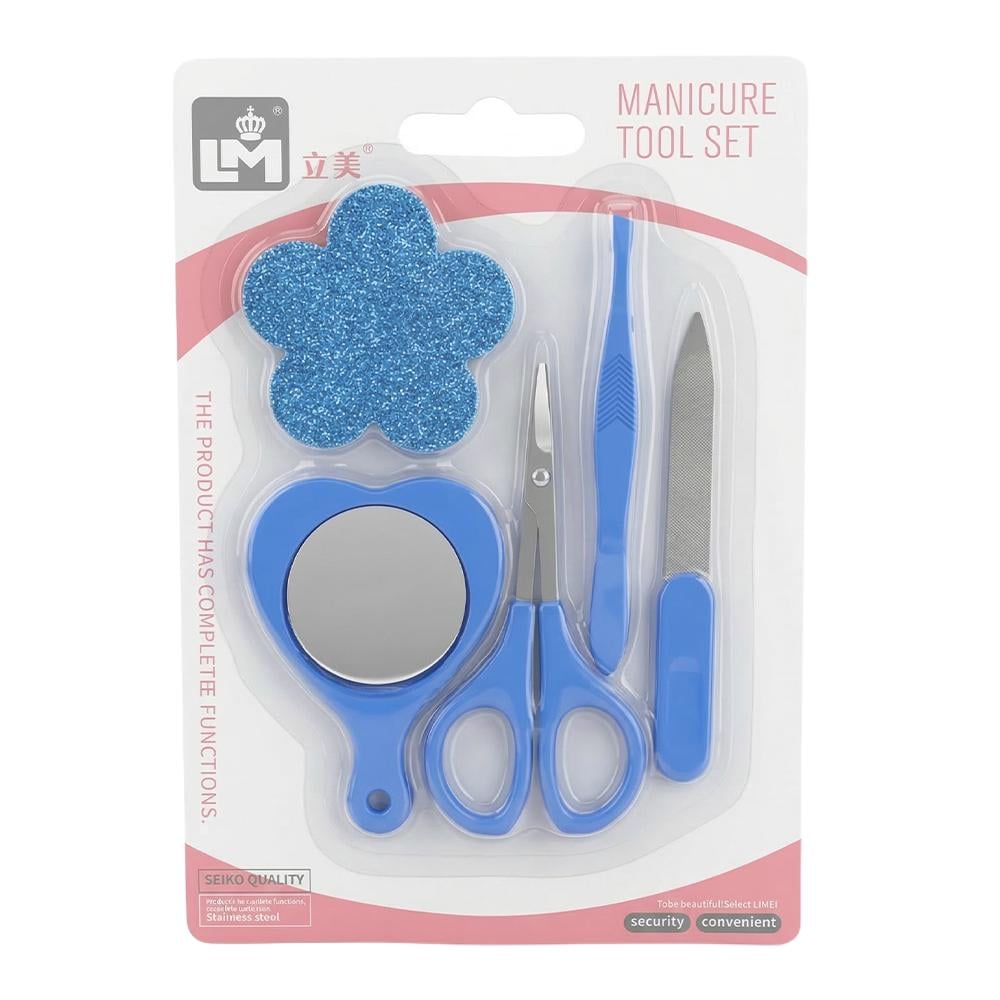 طقم أدوات العناية بالأظافر للأطفال – 1 طقم × 5 قطع
