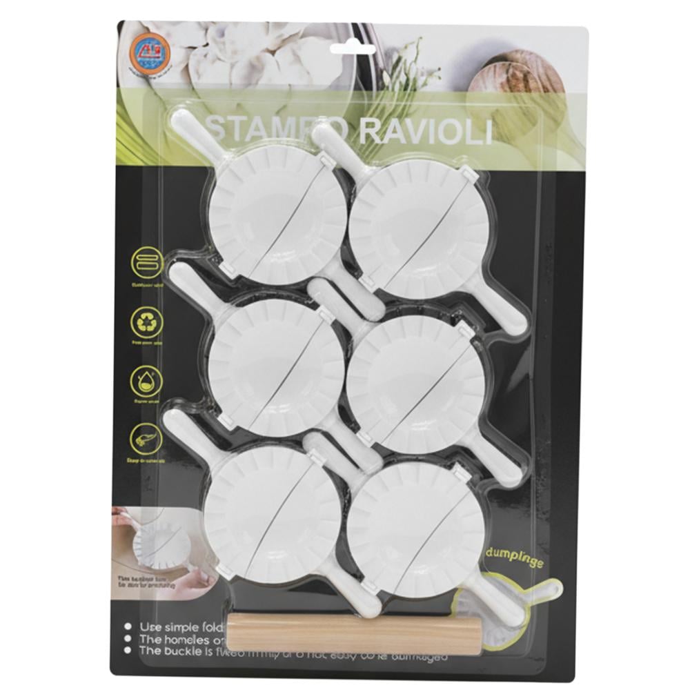 طقم قوالب معجنات مع فراده عجين – 1 كرت × 6 حبات - AL-10331