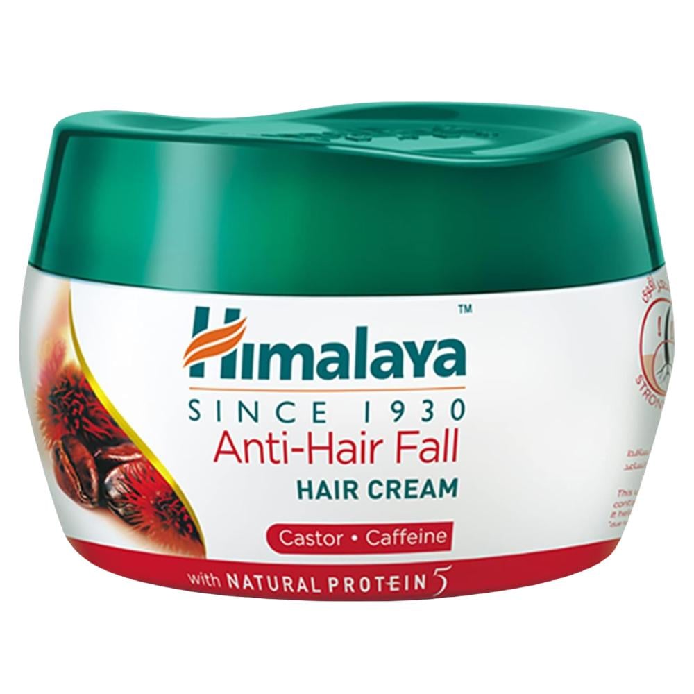 كريم الخروع والكافيين مع بروتين طبيعي للشعر من هيمالايا – 140 مل