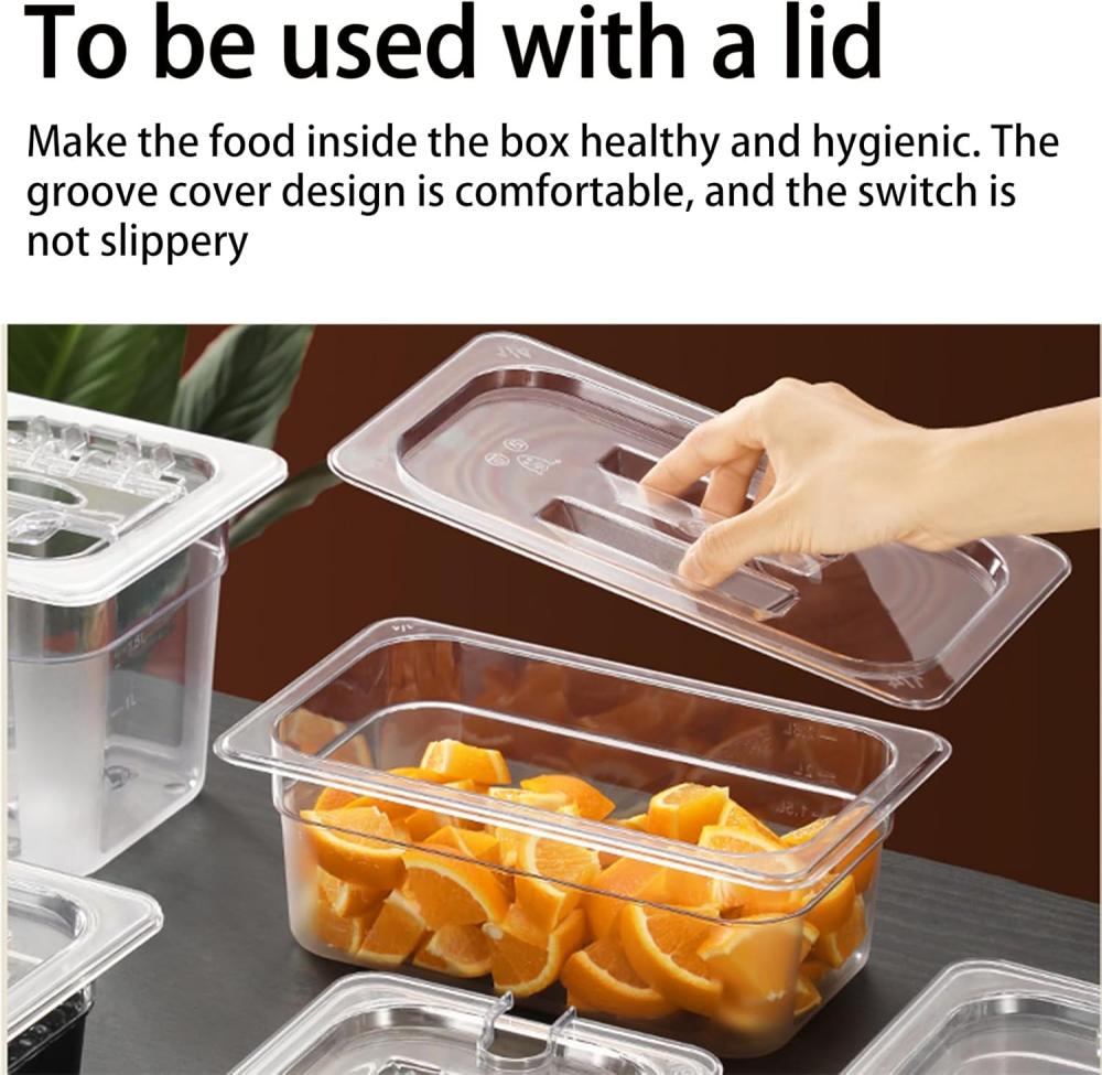 حافظه طعام بلاستيكي شفاف الوسام AL-10894-1