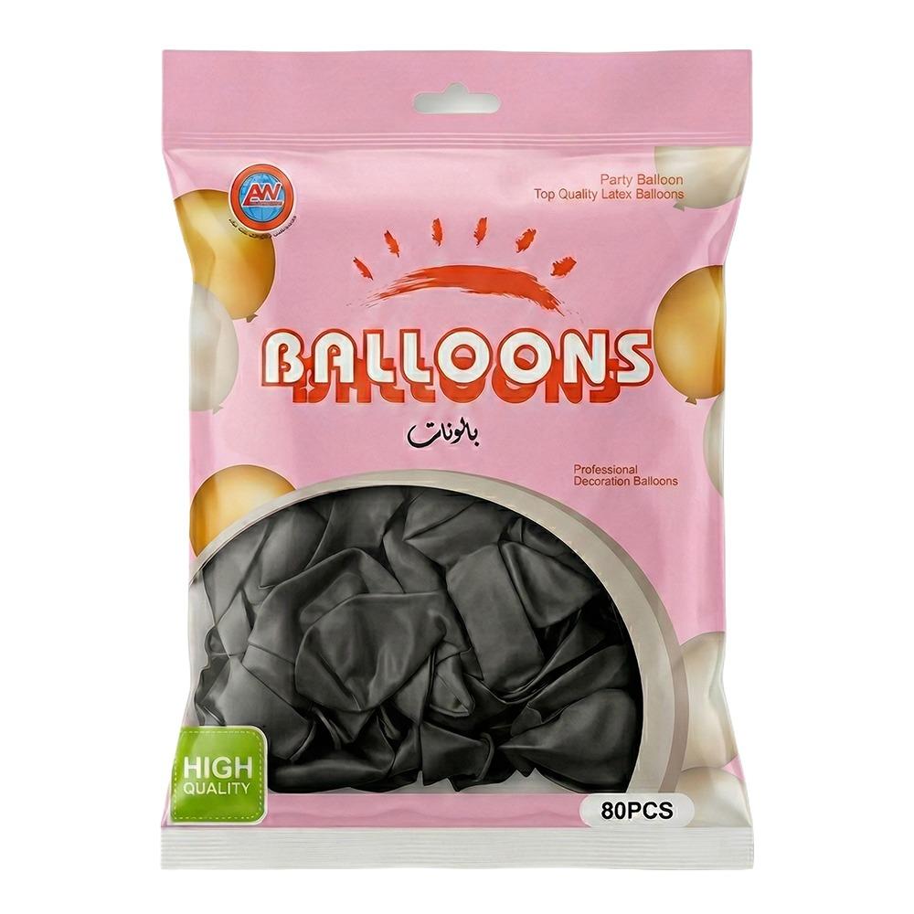 بالونات لتزيين الحفلات والمناسبات – 1 كيس × 80 حبة
