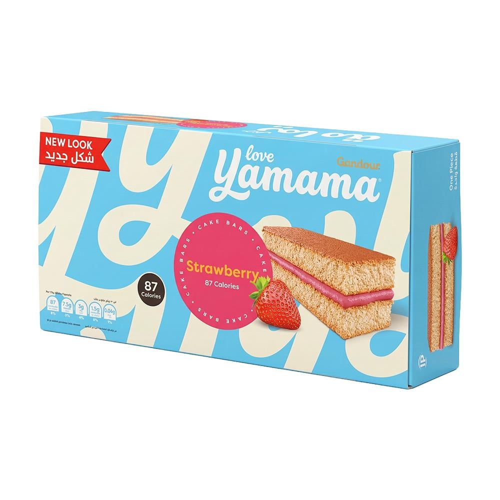 غندور يمامة كيك محشو بكريمة الفراولة الناعمة – 12 حبة × 20 جرام
