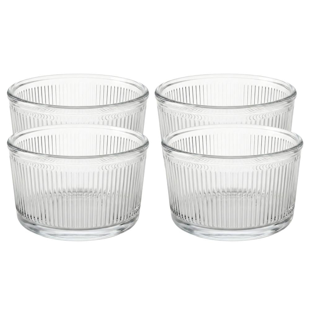 طقم زبادي حلى زجاج – 1 طقم × 4 حبات- AL- 8264-3