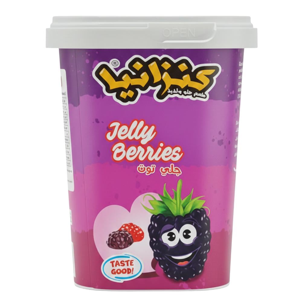 حلوى جيلي توت من كنزانيا – 1 عبوة × 140 جرام