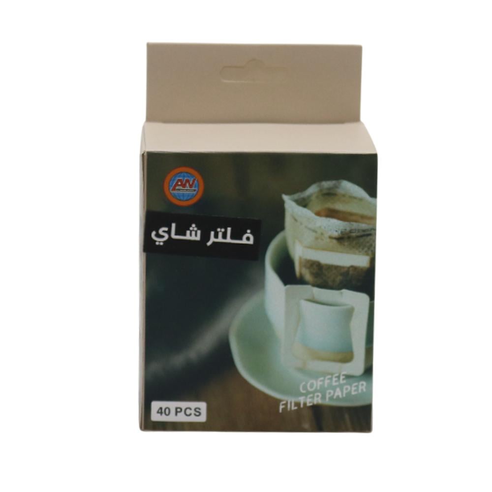 ورق فلتر شاي - 40 قطعة