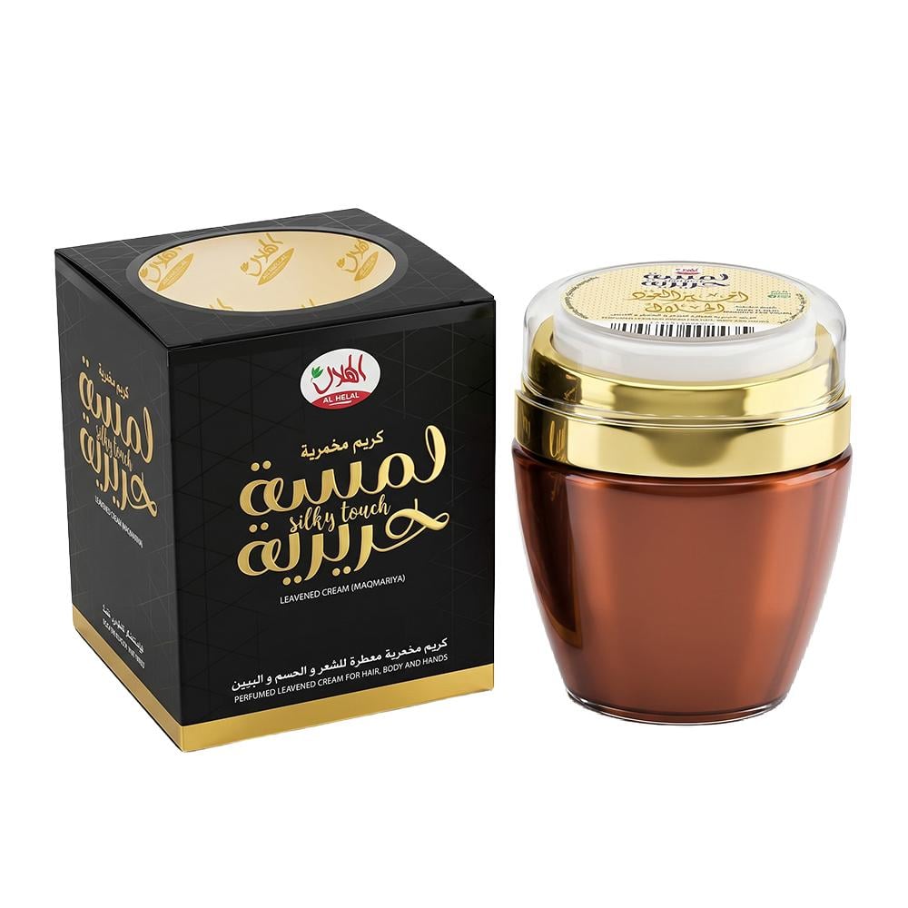 الهلال كريم مخمرية معطر للشعر والجسم واليدين أمير العود – 25 جرام