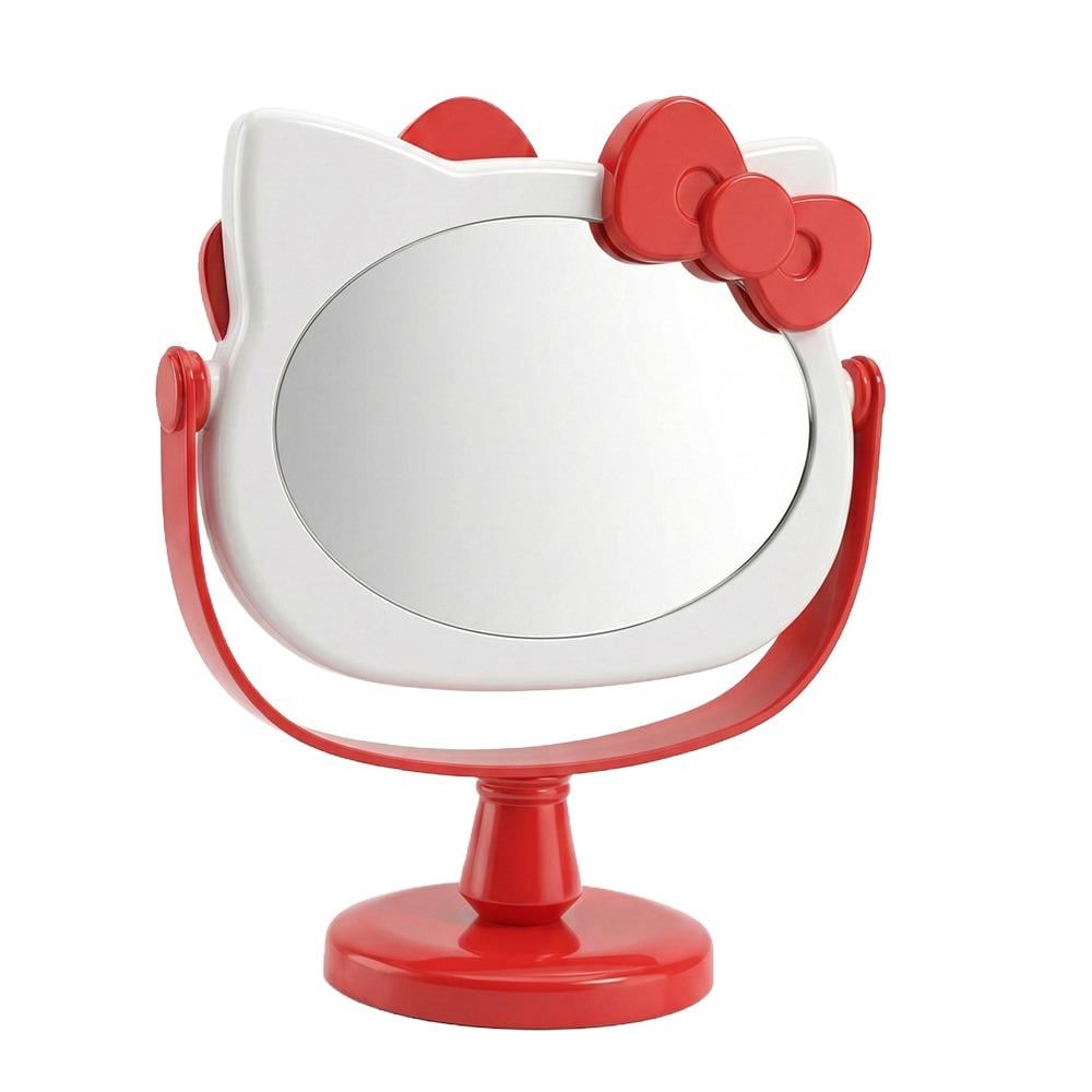 هيلو كيتي مرآة بإطار بلاستيك متعددة الألوان