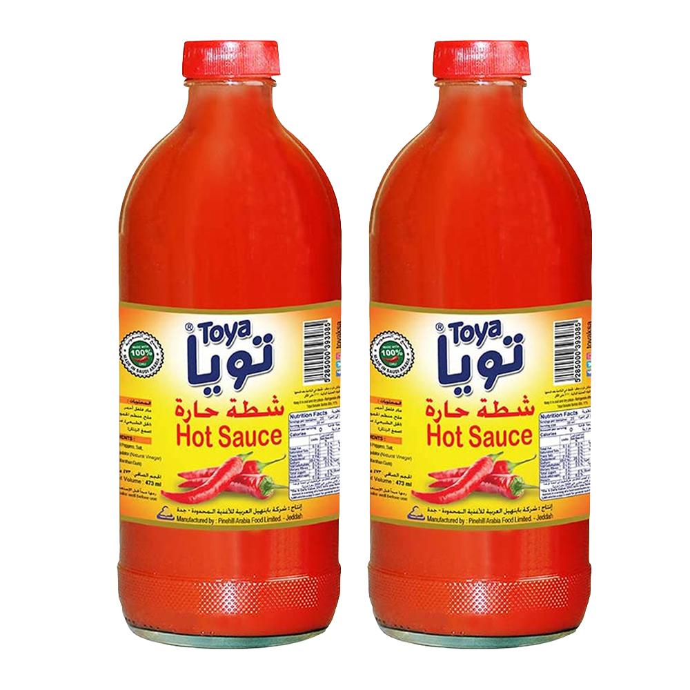 شطة حارة من تويا –2 حبات × 473 مل