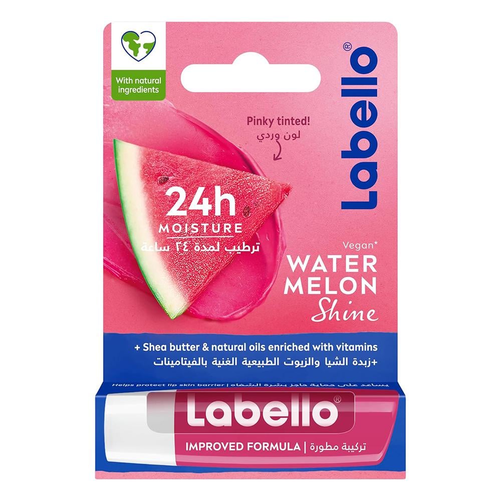 لابيلو ووترميلون شاين – مرطب شفاه نباتي بنكهة البطيخ ولمسة وردية طبيعية