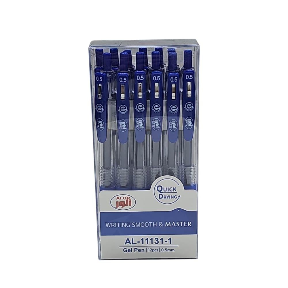 طقم أقلام حبر ازرق–12 قلم -AL-11131-1