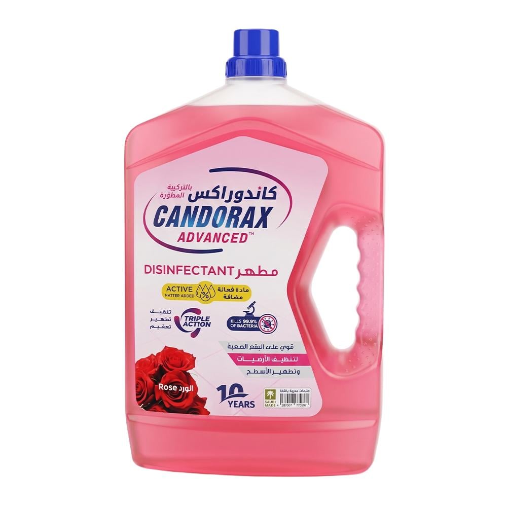 كاندوراكس مطهر ومنظف الأرضيات برائحة الورد – 3 لتر