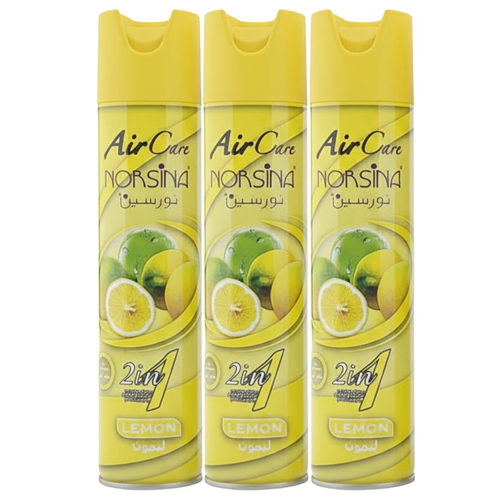 معطر جو ليمون من نورسين - 3 × 300 مل