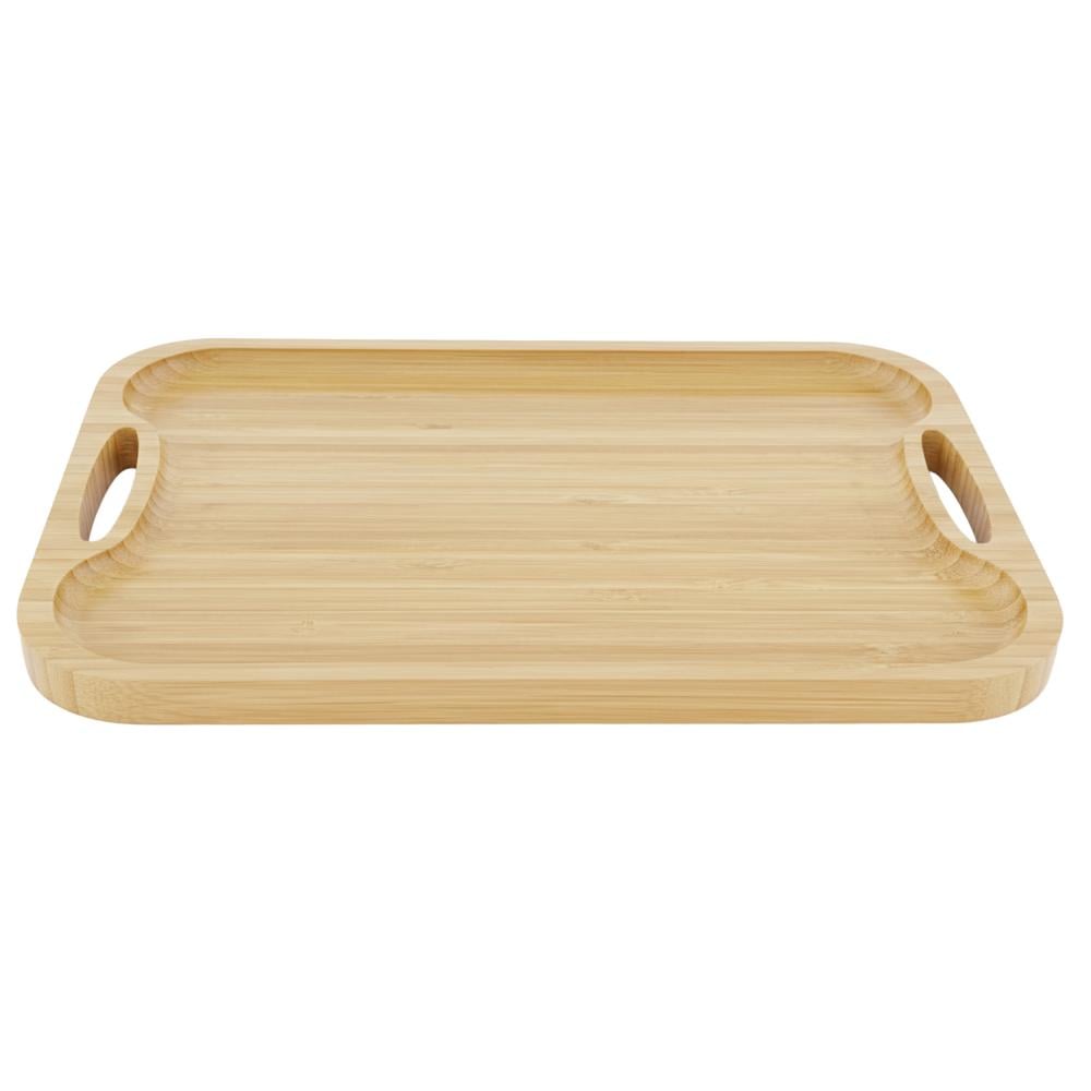 صحن تقديم خشبي مستطيل - AL- 6295