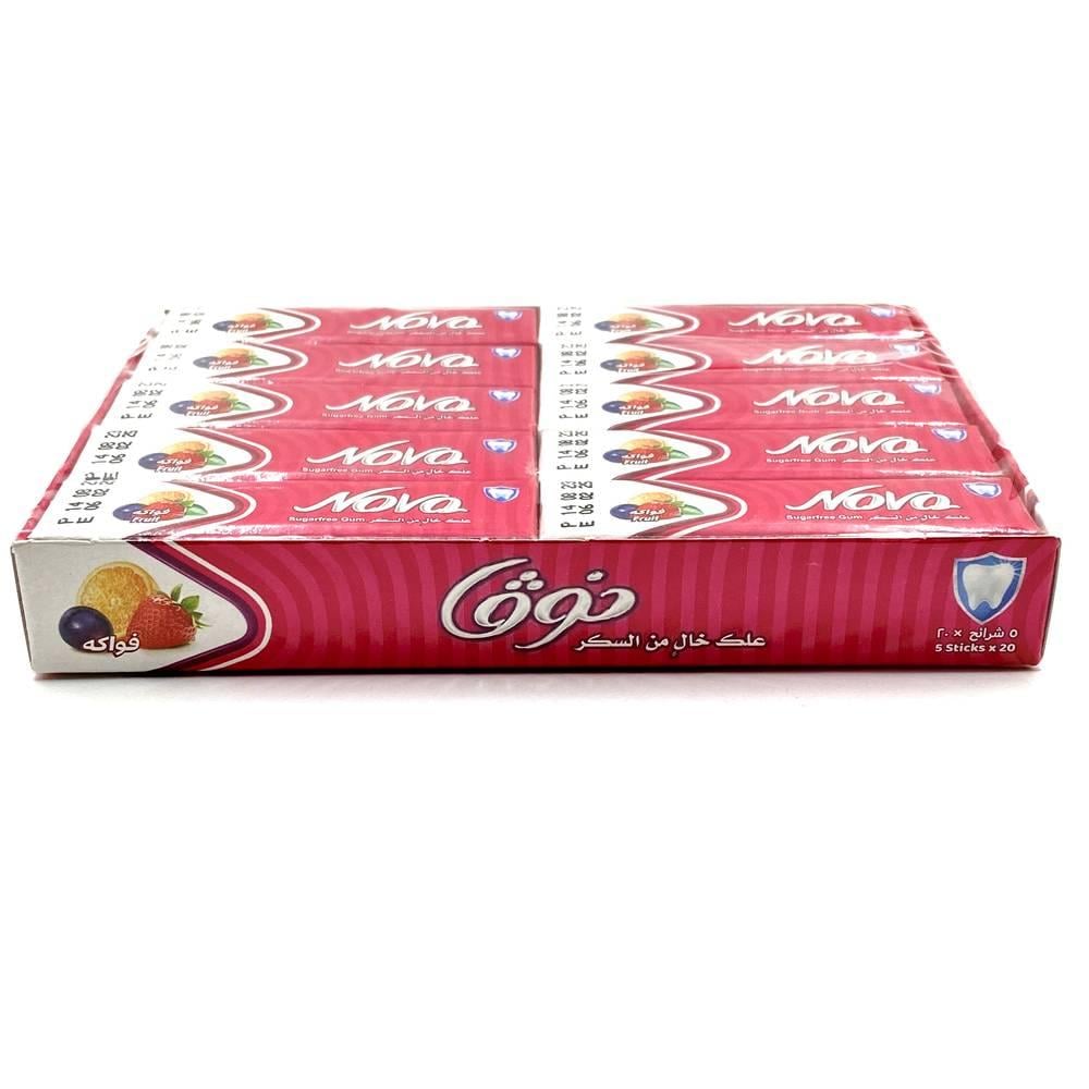 علك نوفا فواكة