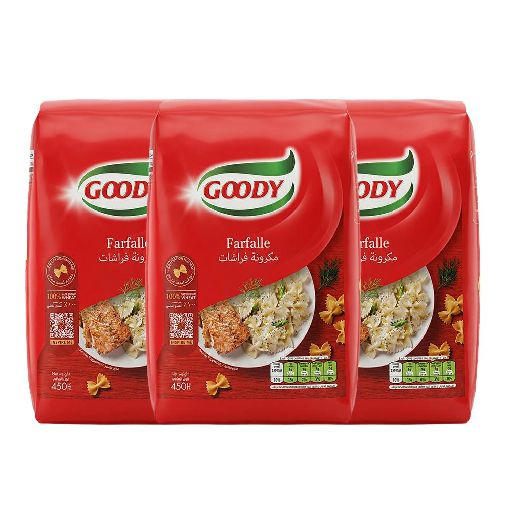 جودي مكرونة فراشات – 3 حبات × 450 جرام