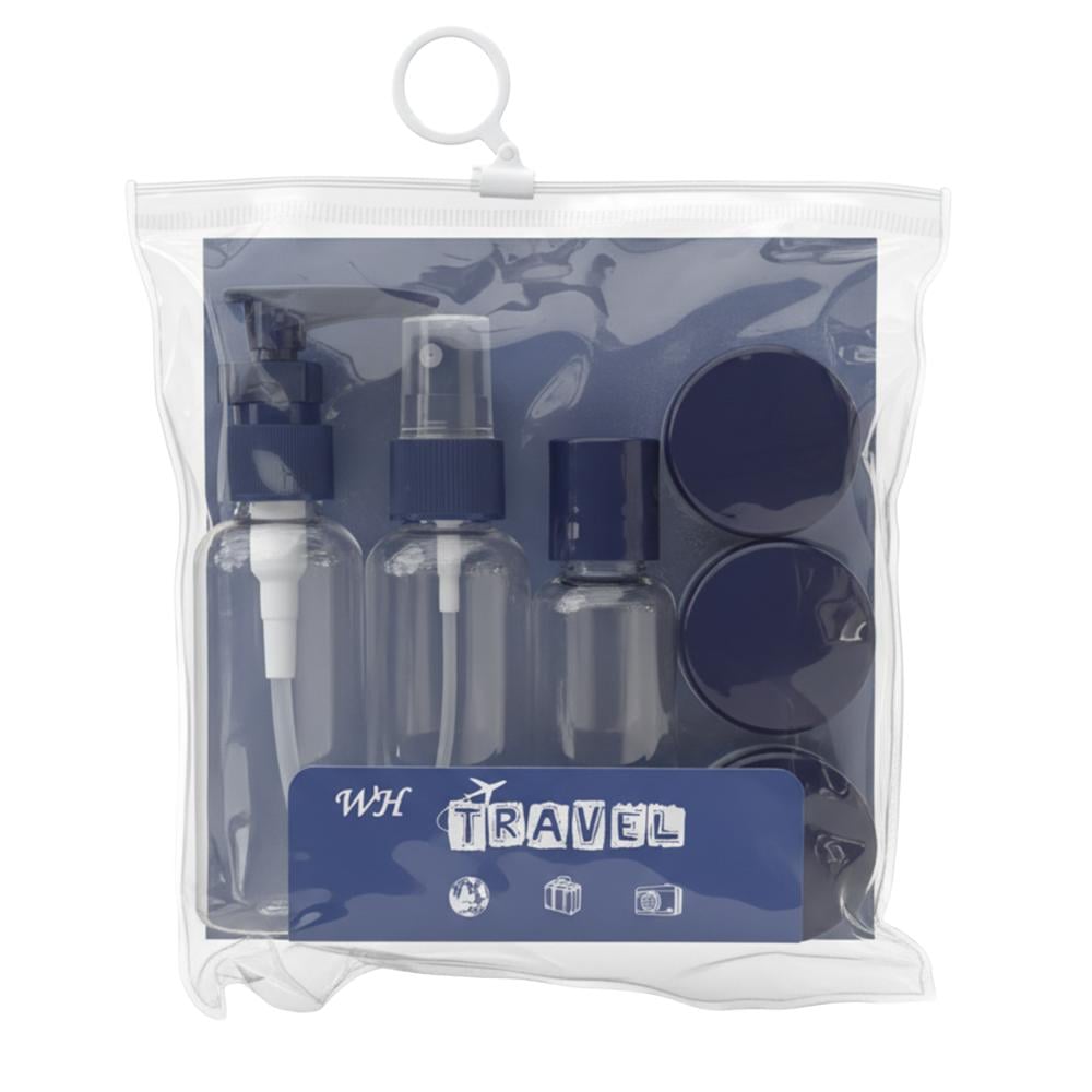 مجموعة علب و بخاخات لتعبئة مستحضرات التجميل من عالم الوسام – 6 قطع