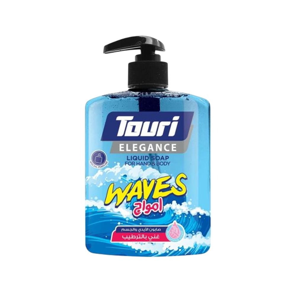صابون توري إليغانس السائل – أمواج  لليدين والجسم تركيبة مرطّبة  500 مل