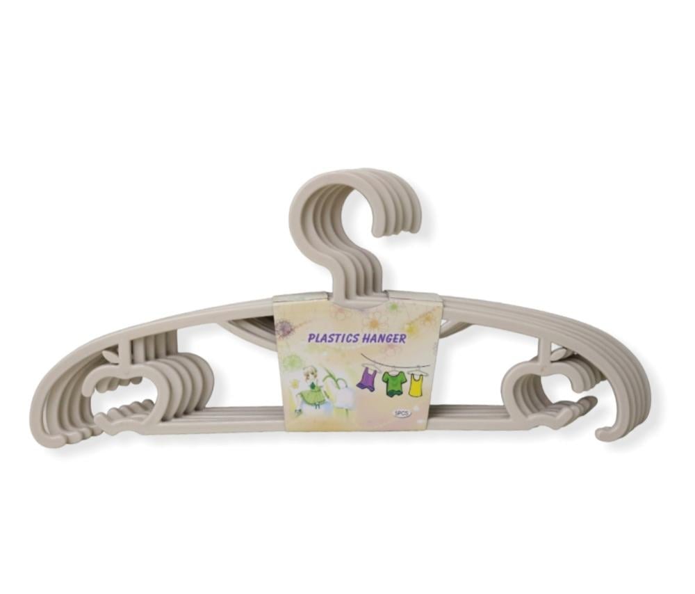 علاق ملابس بلاستيك  5حبات -AL-4018-1-2