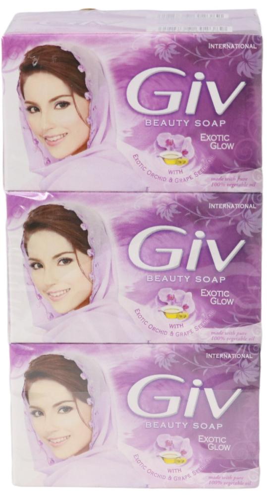 صابون جيف بيوتي أوركيد وزيت بذور العنب 76جرام