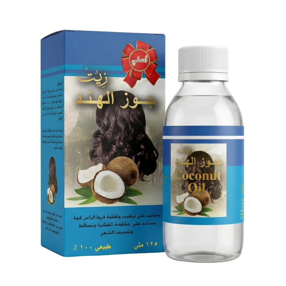 زيت جوز الهند الطبيعي للشعر من باقيس – 125 مل