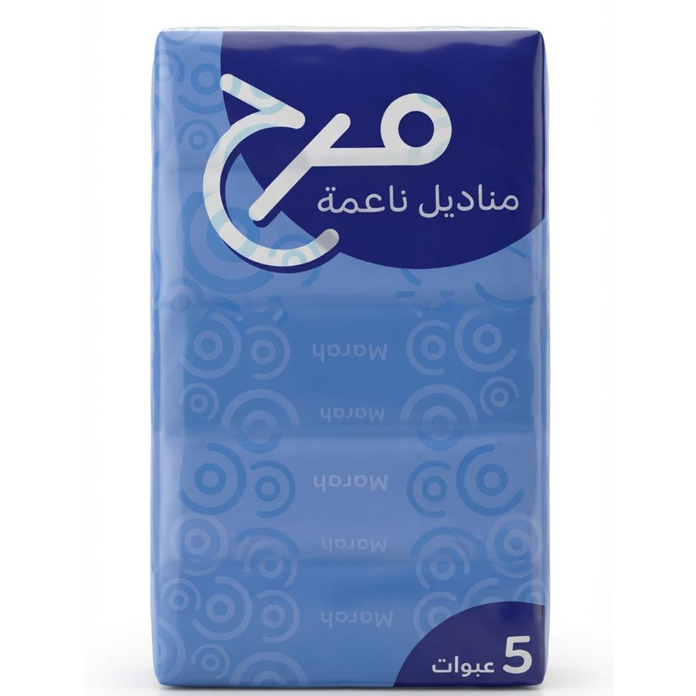 مناديل وجة مرح 300 منديل | 5 حبات |
