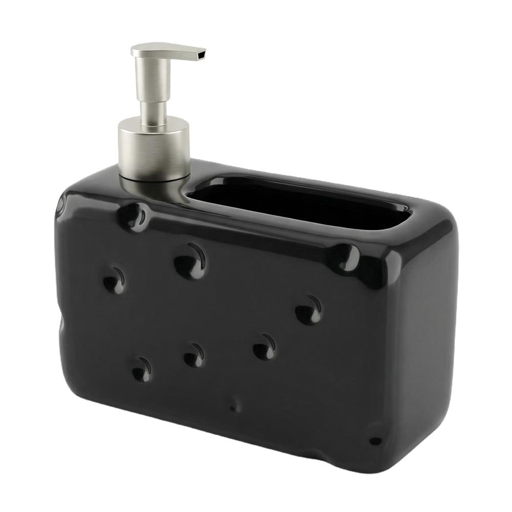 موزع صابون سيراميك مع حامل مدمج