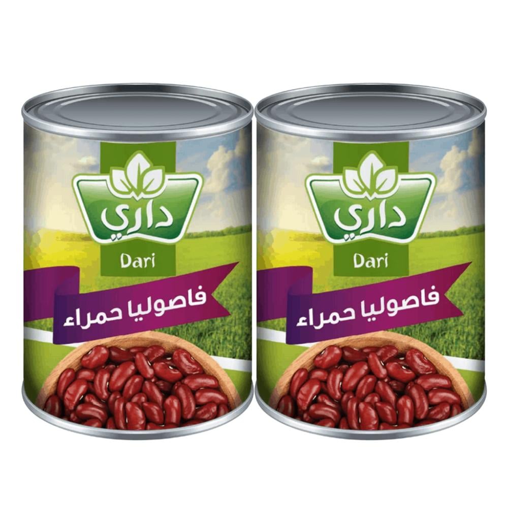 فاصوليا حمراء من داري – 2 × 400 جرام