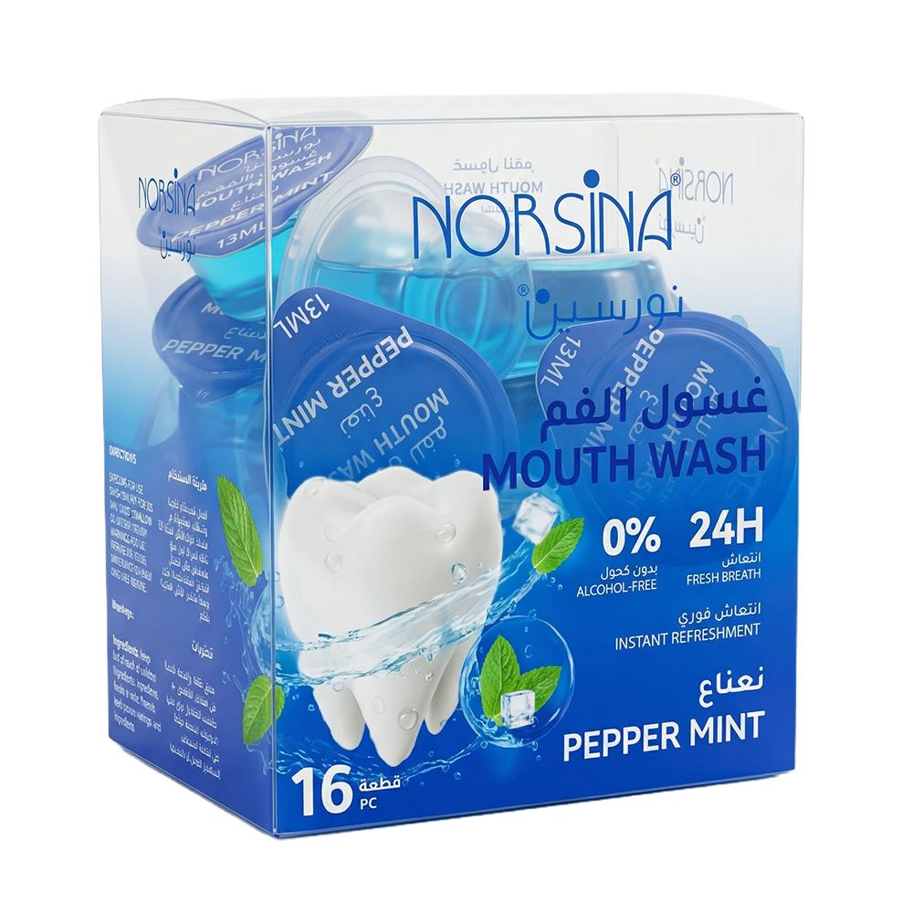 نورسين غسول للفم بالنعناع - 1 باكت × 16 حبة