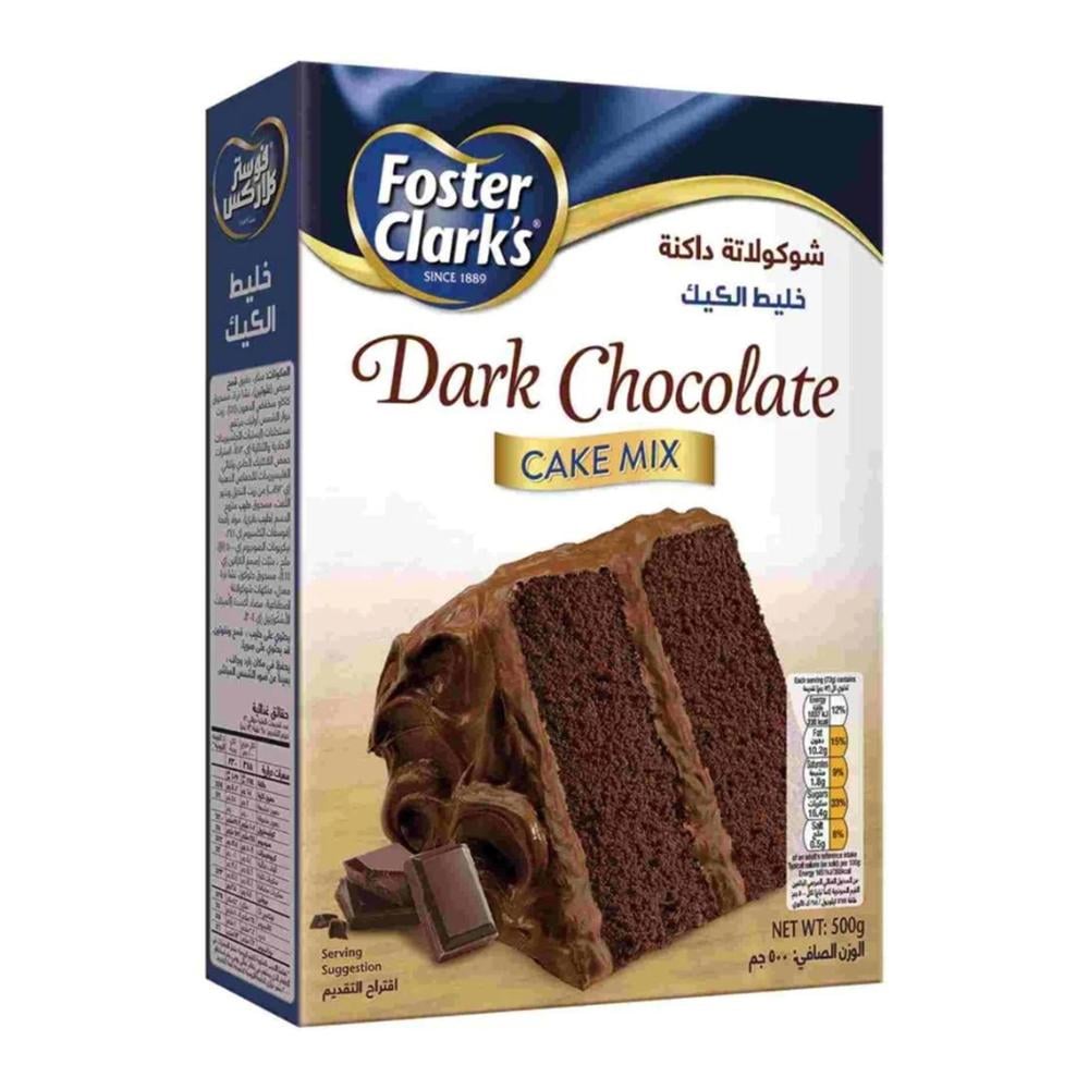 فوستر كلاركس خليط الكيك شوكولاتة داكنة – 500 جرام