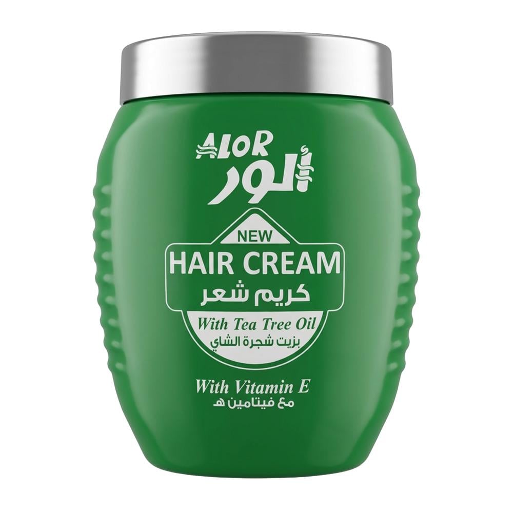 كريم بزيت شجرة الشاي مع فيتامين هـ للشعر من الور – 475 مل