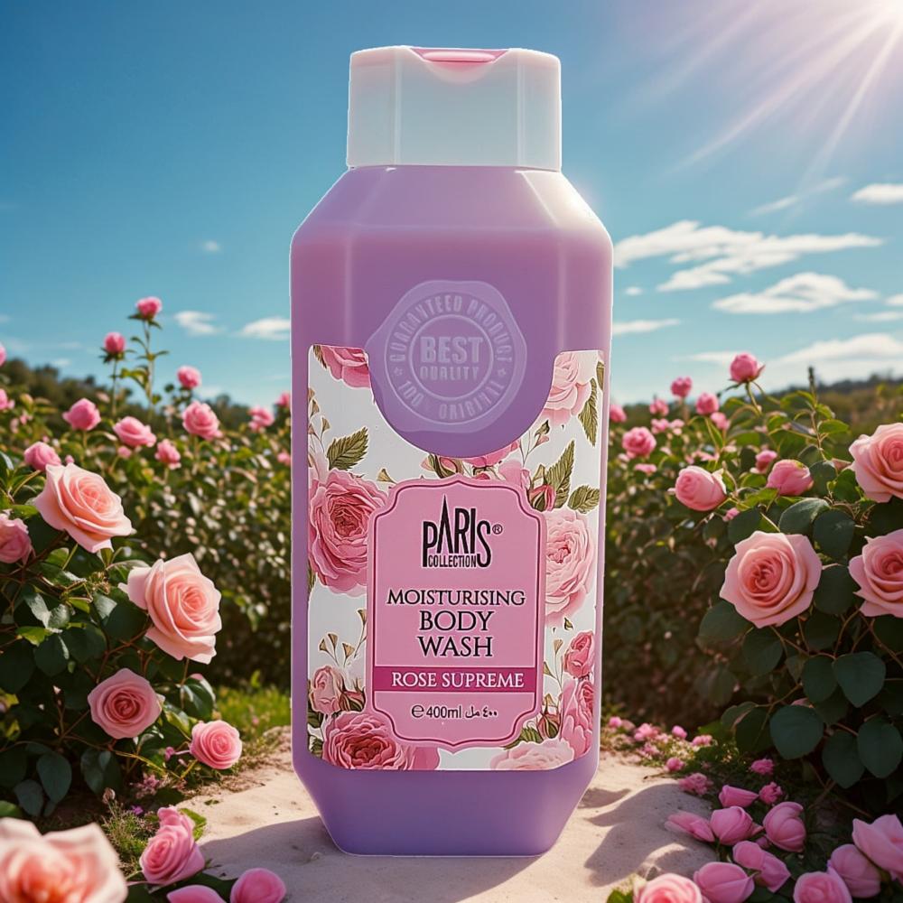 باريس | PARIS - غسول الجسم المرطب 400 مل | ROSE SUPREME