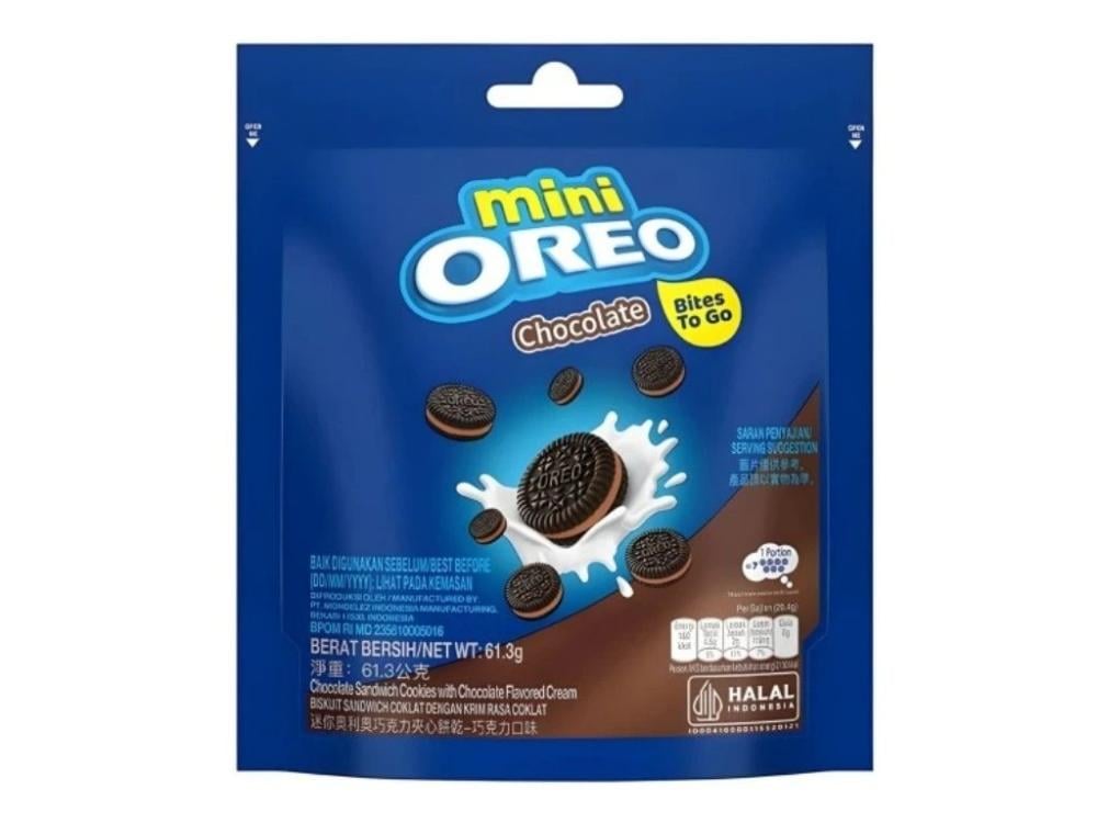 اوريو ميني كوكيز صغيرة مع كريمة  58.4 جرام