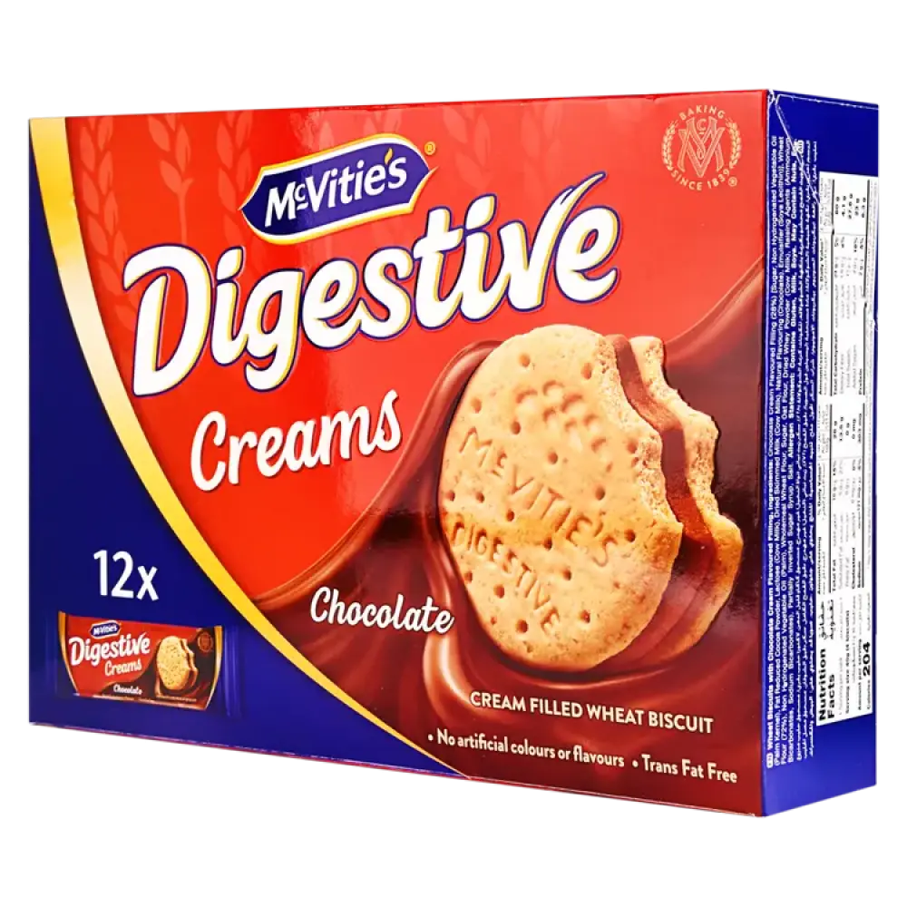 بسكويت دايجستيف محشو بالشوكولاتة من ماكفيتيز