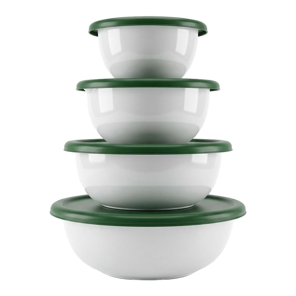 طقم حافظات بلاستيك بغطاء – 1 طقم × 4 قطع