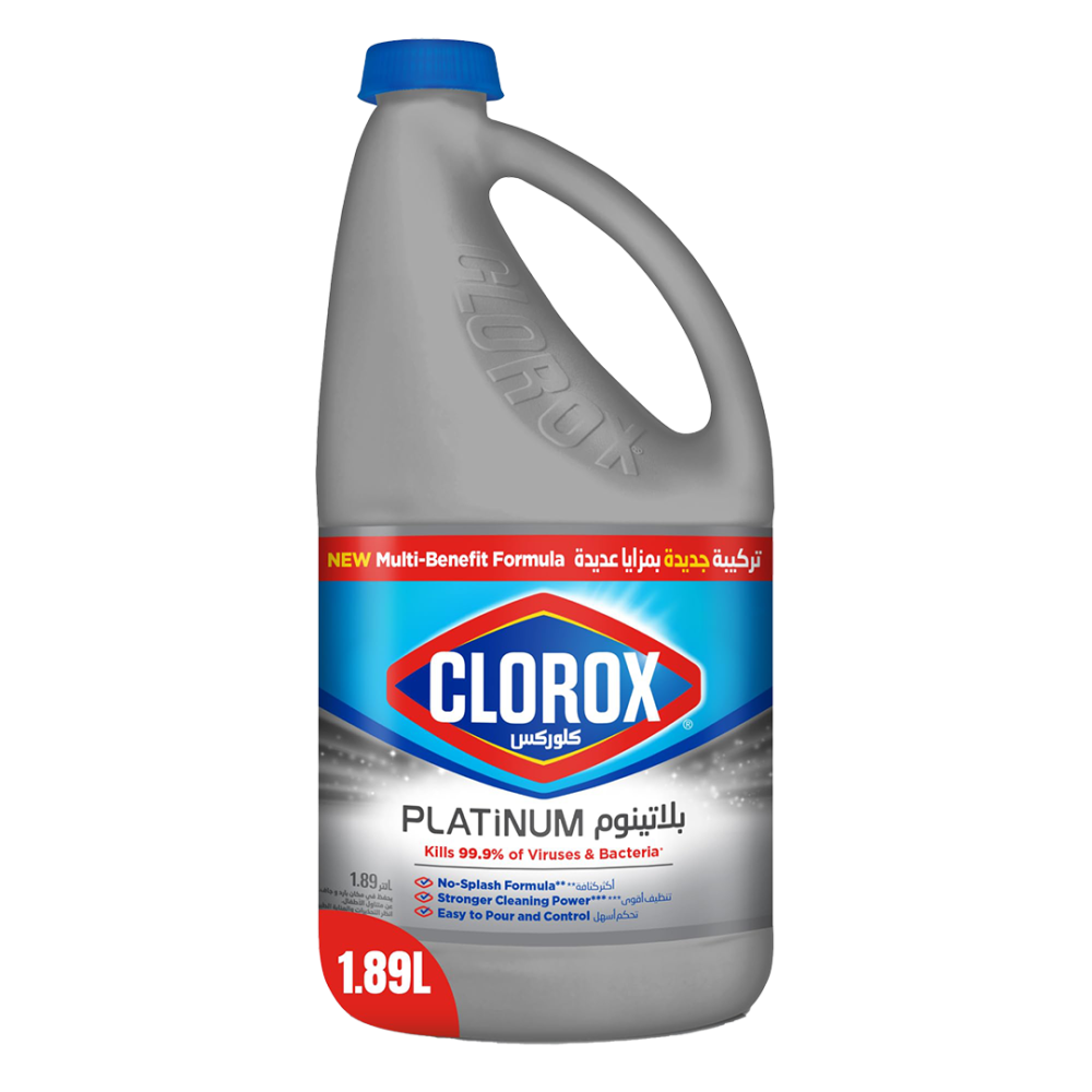 كلوركس بلاتينيوم – تركيبة متعددة الفوائد – 1.89 لتر – الاصلي