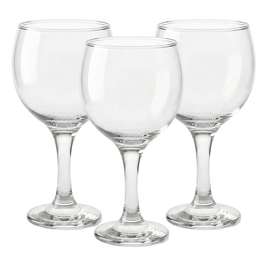 طقم كاسات عصير زجاجية – 3 حبات × 260 مل - SW058D