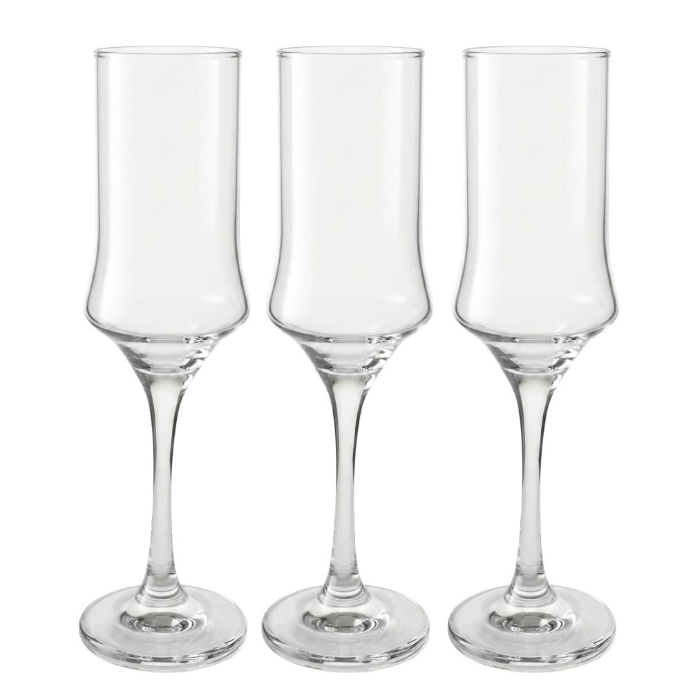 طقم كاسات عصير زجاجية – 3 حبات × 200 مل