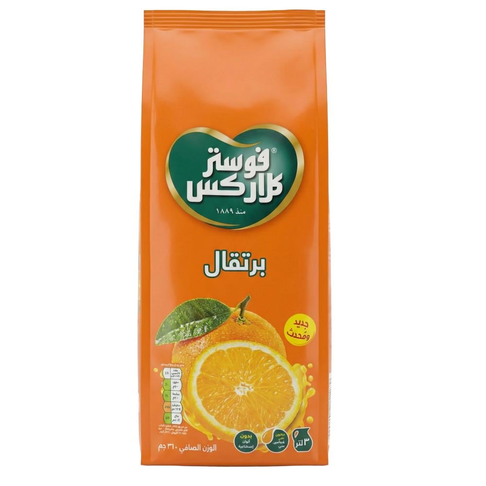 مسحوق شراب البرتقال من فوستر كلاركس – 360 جرام