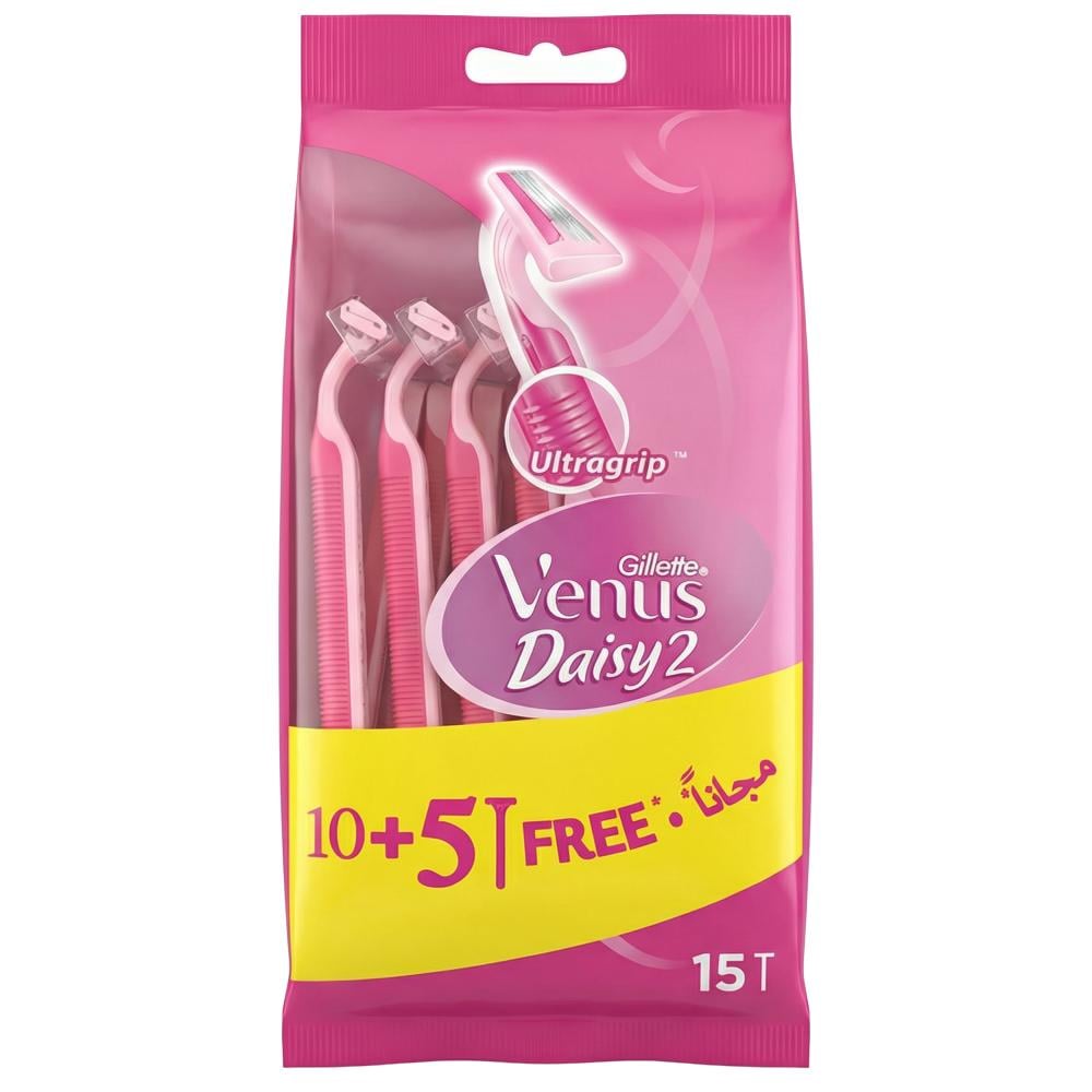 مكائن حلاقة نسائية من جيليت – 10 + 5 مجانًا