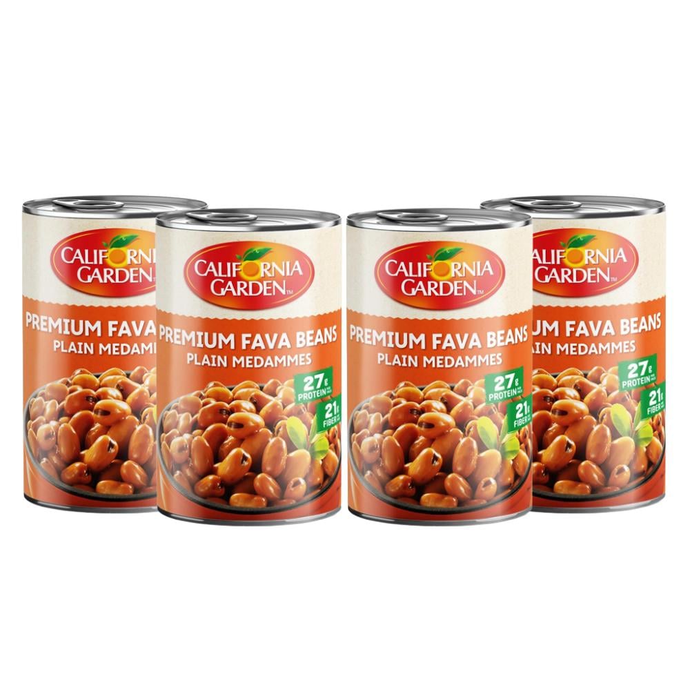 فول مدمس  كاليفورنيا – 4 عبوات × 450 جرام