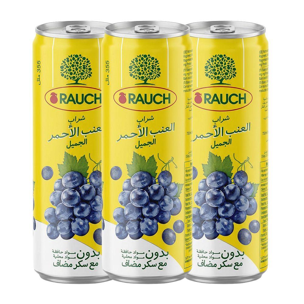 راوخ شراب العنب الأحمر - 3 حبات × 355 مل