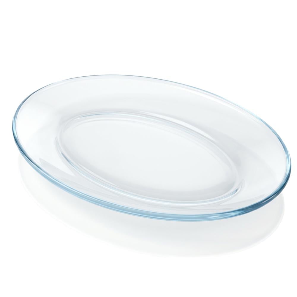 صحن زجاج بايركس بيضاوي مقاومة للحرارة - WS523