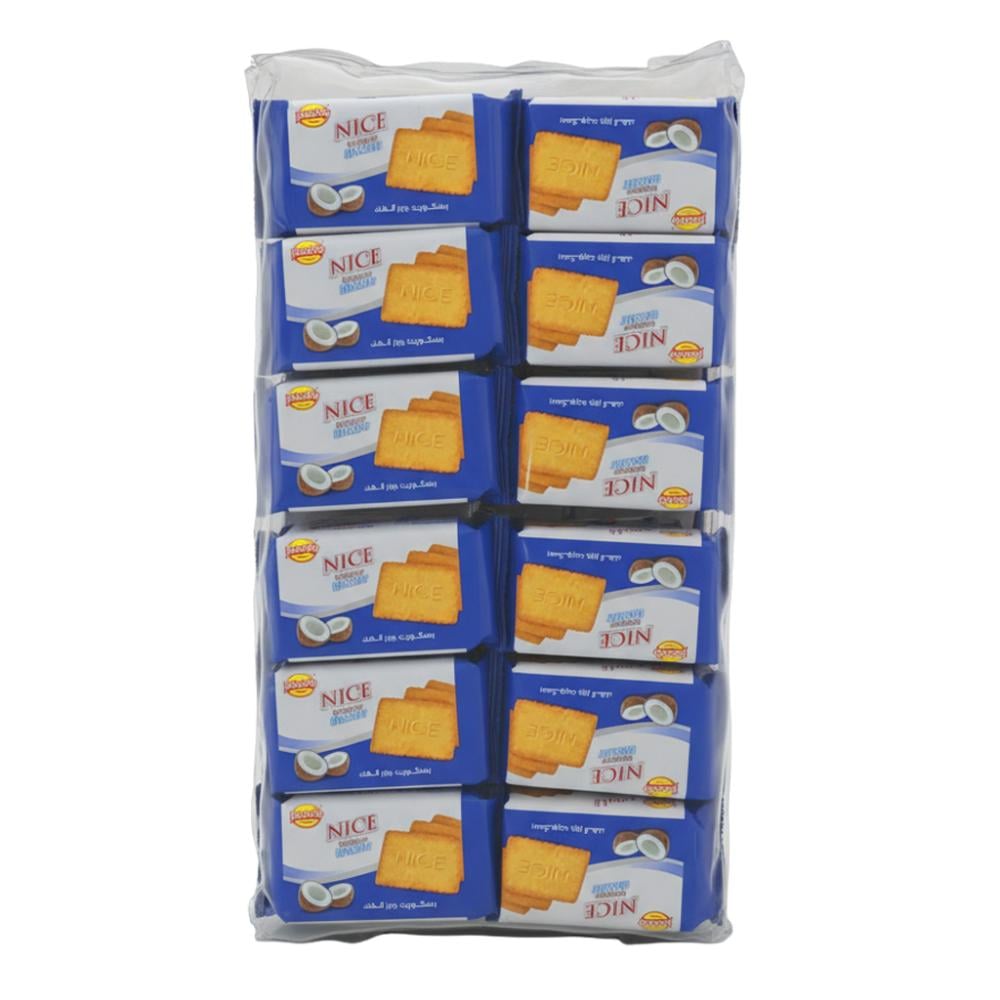 تيشوب بسكويت جوز الهند نايس | 12 حبة كيس |